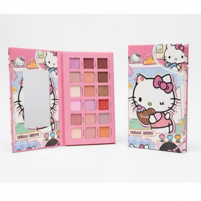 Paleta de Sombras Hello Kitty 18 Cores