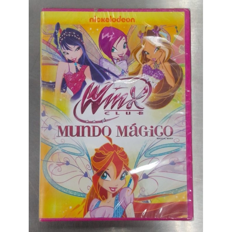 Dvd Winx Club - Mundo Mágico (Novo/Original/Lacrado) | Shopee Brasil
