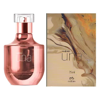 Perfume Natura Una Feminino 75ml Deo Parfum Artisan Blush Brilho Nude Tradicional Envio 24h