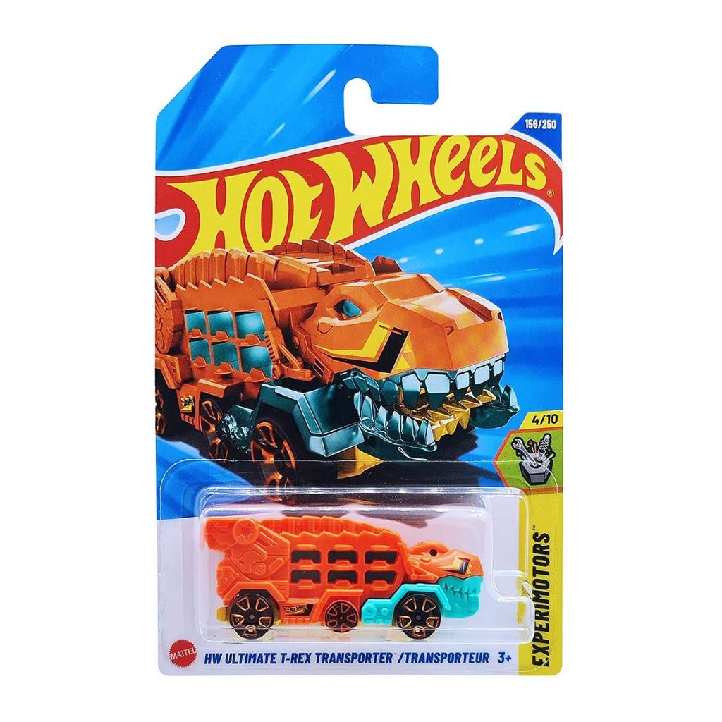 HotWheels TRCKDWAGONと'78FORDESCORTRS1800 HOT WHEELS TRACK DWAGON, HW ULTIMATE T REX TRANSPORTER, DECIDEDLY