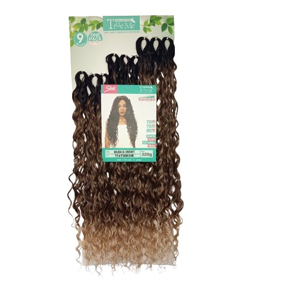 Cabelo Orgânico Sleek True Me Beleza Xl Crochet 75cm 320g | Shopee