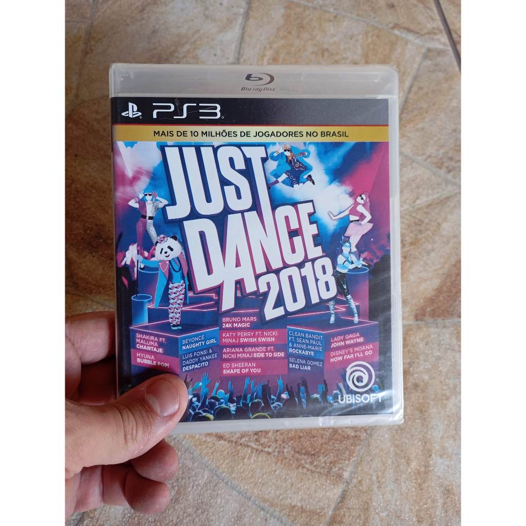 Just dance 2018 original PS3 ( novo lacrado )