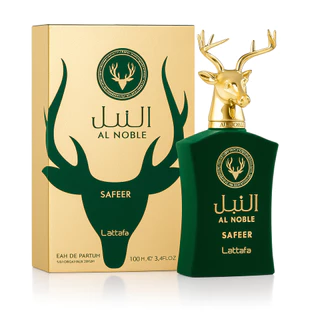 Perfume Arabe Safeer Al Noble Lattafa Masculino 100ml em Oferta na Shopee