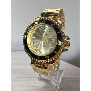 Relógio Masculino Original 100% à Prova d'Água Luxo - Moda Elegante Presente + Pulseira Ajustável