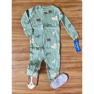 Macacão algodão carters 12M 18M 24M menino em Oferta na Shopee