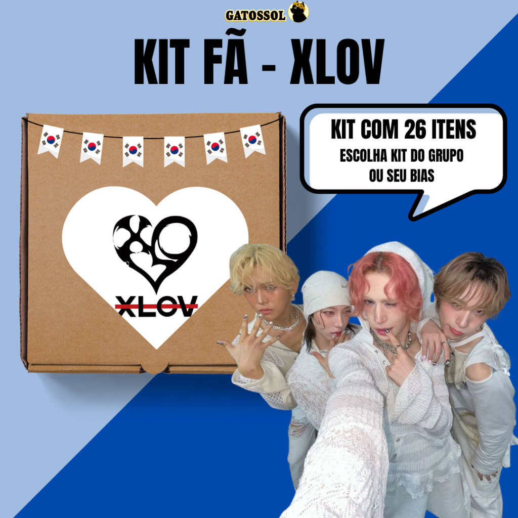 KIT FÃ - K-POP - IDOL - BTS, STRAY KIDS, TWICE, BLACKPINK