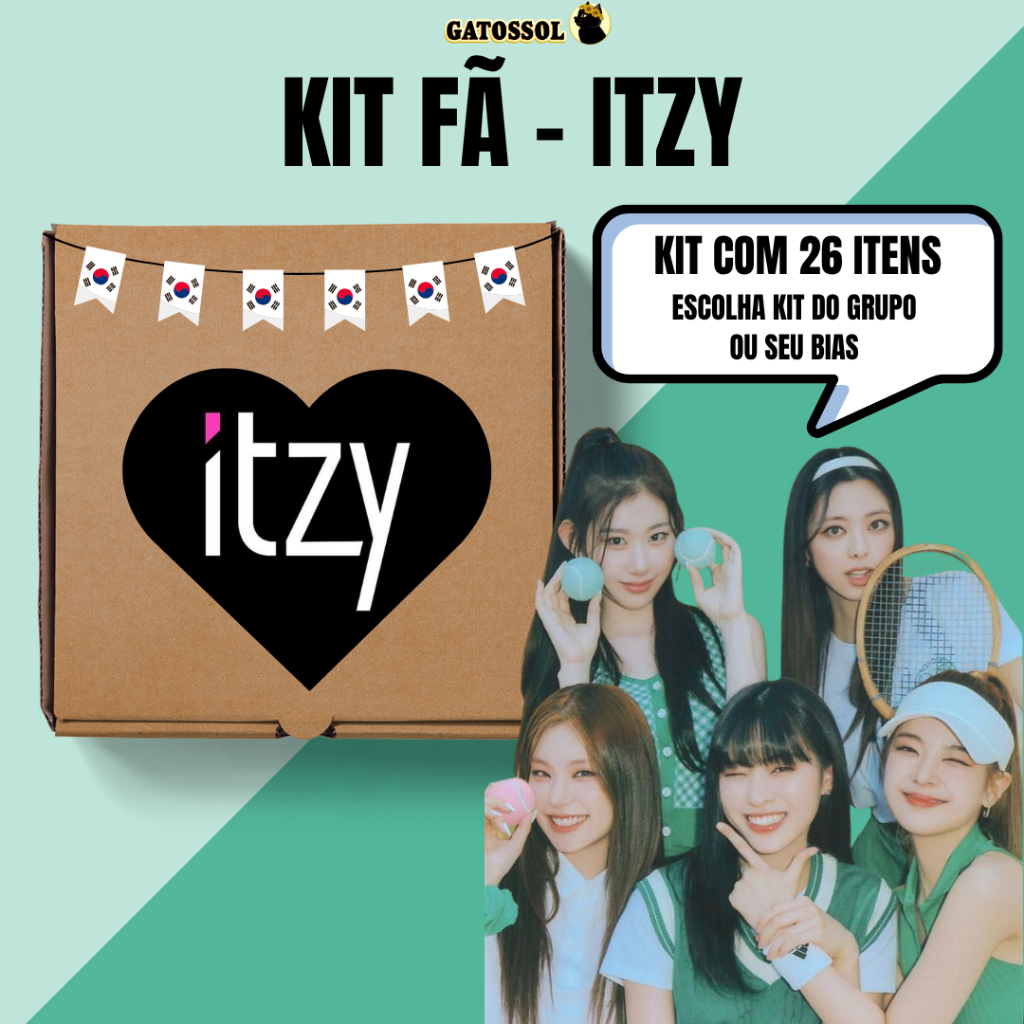 KIT FÃ - K-POP - IDOL - BTS, STRAY KIDS, TWICE, BLACKPINK