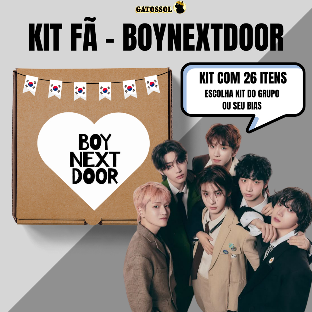 KIT FÃ - K-POP - IDOL - BTS, STRAY KIDS, TWICE, BLACKPINK
