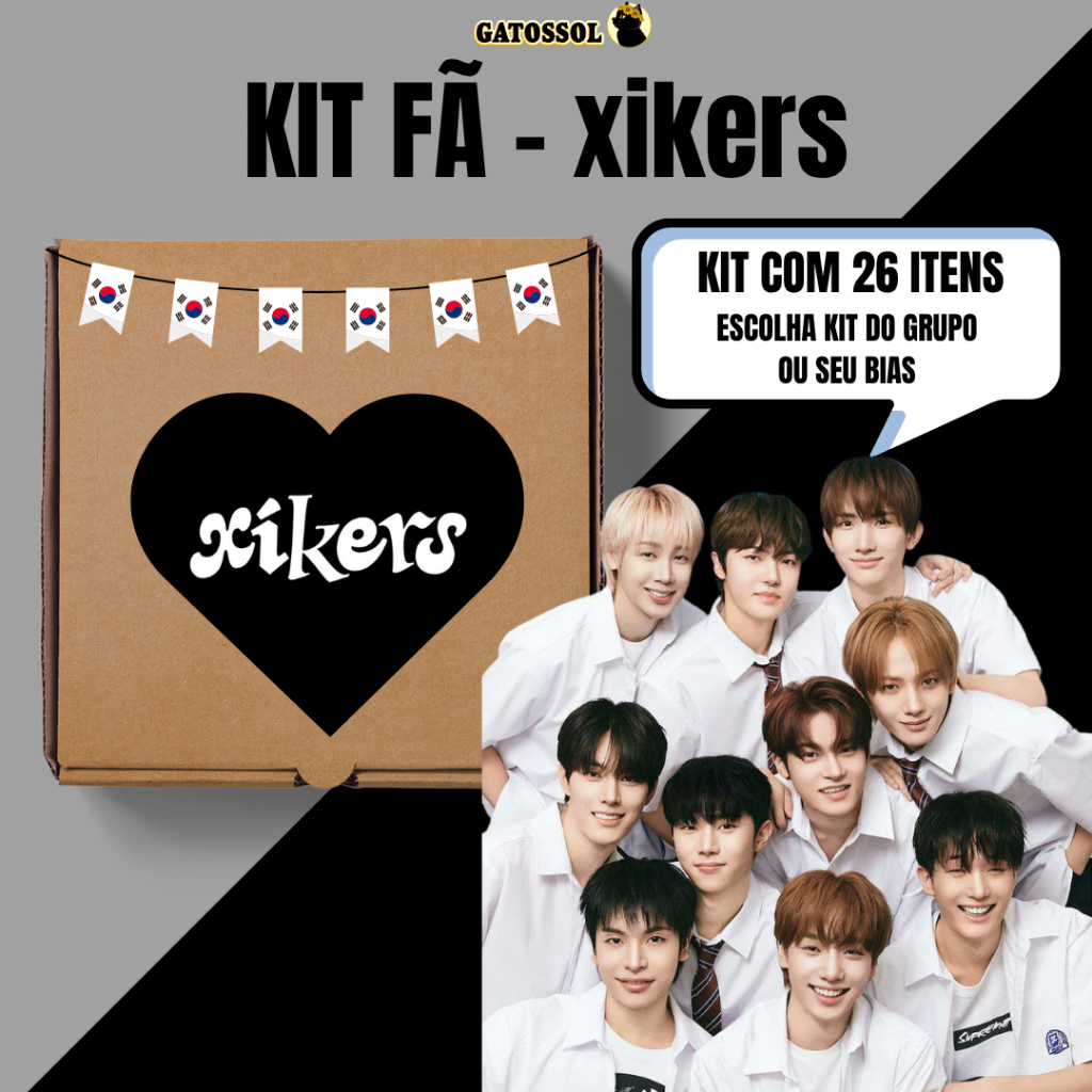 KIT FÃ - K-POP - IDOL - BTS, STRAY KIDS, TWICE, BLACKPINK
