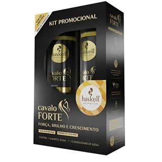 KIT PROMOPACK CAVALO FORTE 300ML: SHAMPOO + CONDICIONADOR