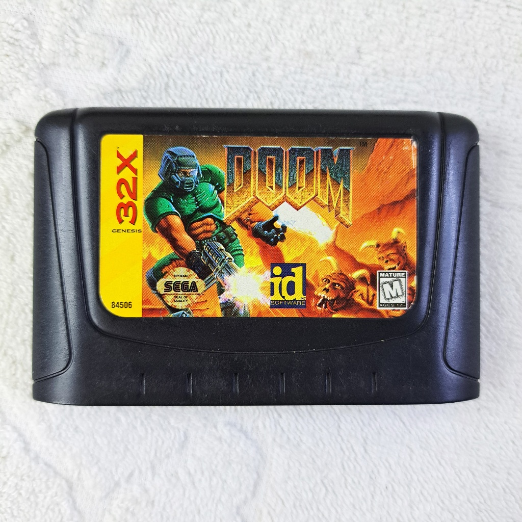 Doom 32x Original Americano - Mega Drive | Shopee Brasil