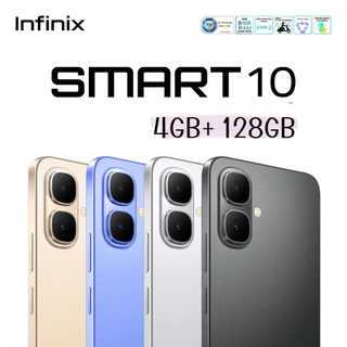 Infinix Smart 10 6.67" 120Hz, 4/128GB Proteção IP64,câmera 24MP, bateria 5000mAh