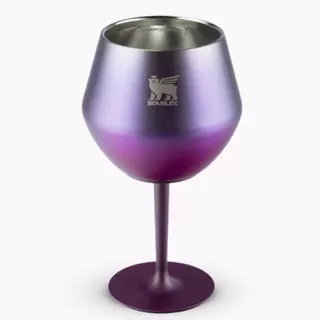 Taça copo Térmico Aço inoxidavel Premium Bebidas Drink Gin Mantém Gelado 2em1 414 ml vc