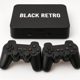 Vídeo Game Retro 130.000 mil Jogos 64gb 2 Controles Sem Fio 2026