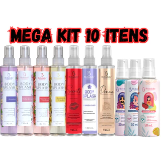 MEGA KIT Body Splash feminino PERFUMES & DESODORANTES ÍNTIMOS – DELICADEZA E PODER EM UM SÓ KIT!