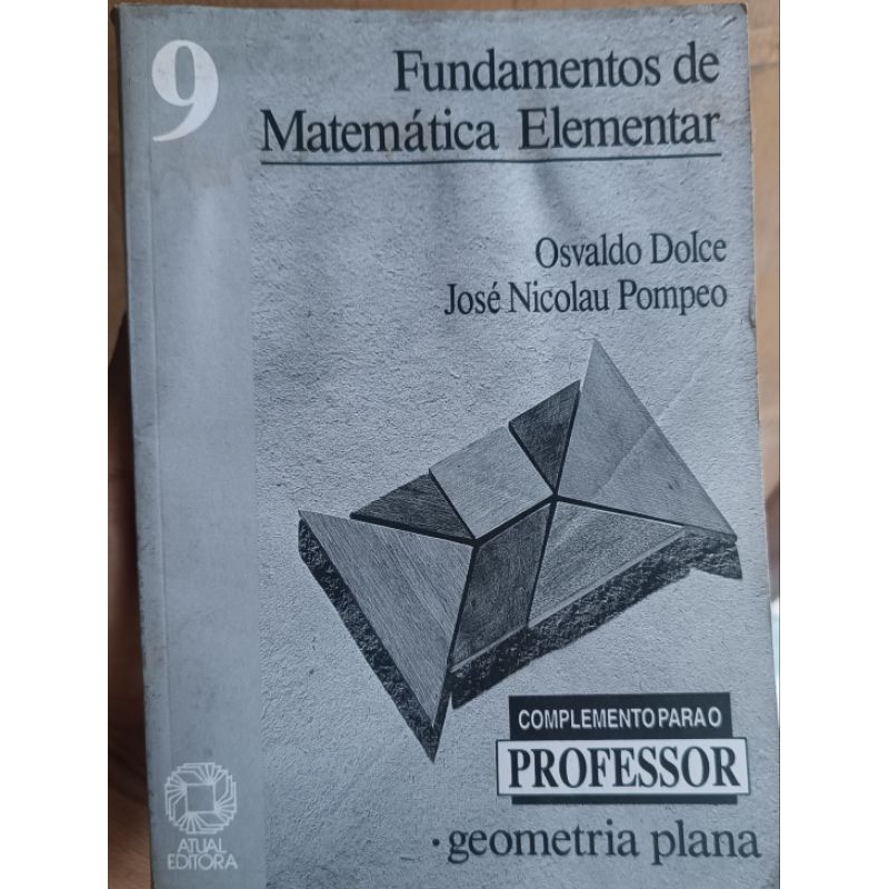 Livro Fundamentos de Matemática Elementar 9 - • Geometria Plana ...