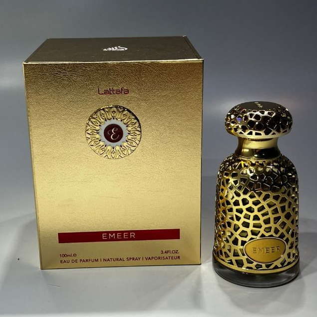 Perfume lattafa Árabe Emeer 100ml eau de parfum | Shopee Brasil