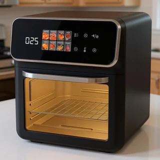 Fritadeira Air Fryer Oven Forno Elétrico Digital Extream 10L em Oferta na Shopee