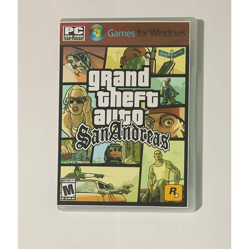 GTA San Andreas PC (midia física) | Shopee Brasil