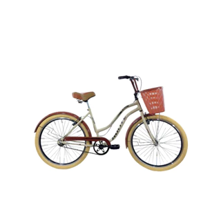 Bicicleta Retro Aro 26 Beach Route Bike - Sem Marcha em Oferta na Shopee