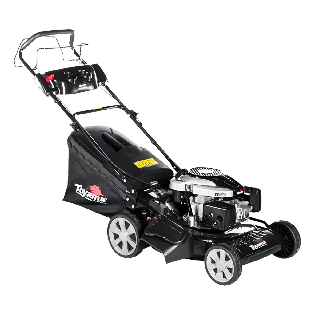 Cortador de Grama à Gasolina 6,5HP 4T com Tração e Recolhedor 4 em 1 ...