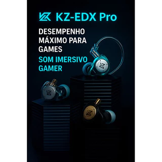 FONE KZ-EDX PRO GAMER ORIGINAL