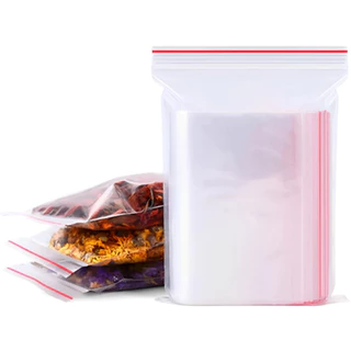 Saco Zip 100 Unidades Hermético Abre E Fecha Saquinho Plástico Para Freezer Geladeira em Oferta na Shopee