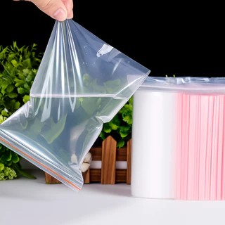 Saco Zip Lock Hermético 100 unidades Abre e Fecha - Saquinho Plástico Ziplock em Oferta na Shopee