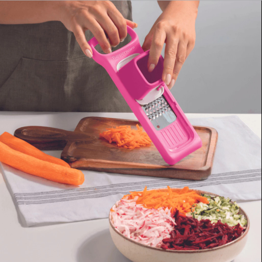 Tupperware® Super Chef Mini Ralador Rosa Original | Shopee Brasil