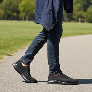 Tênis Masculino Casual Confortável Calce Fácil Sapatênis Esportivo Jogging Slip-on Original Actvitta