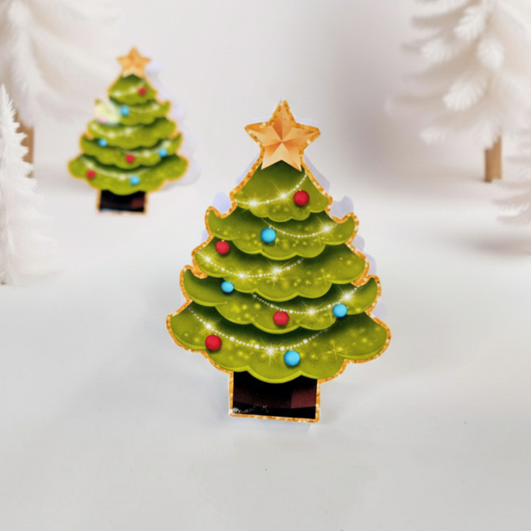 ENVIO IMEDIATO - Árvore Porta Bis ou Porta Baton Personalizado - Porta Bis Árvore de Natal