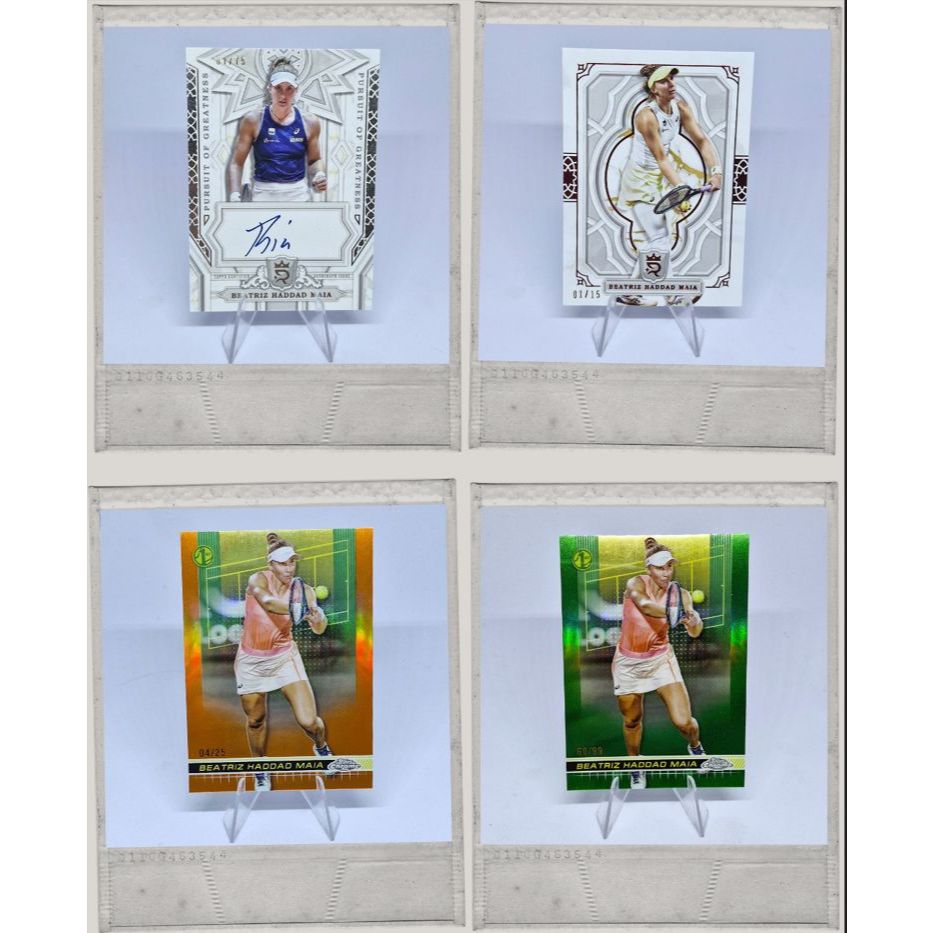 その他 Topps ty Tennis Beatriz Haddad Maia Card autografado /499 - Beatriz Haddad Maia - Topps Tennis 2024