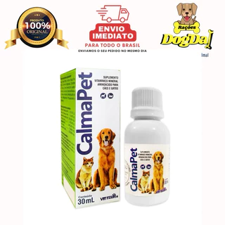 Calmapet Calmante Natural Para Cães e Gatos Viagem