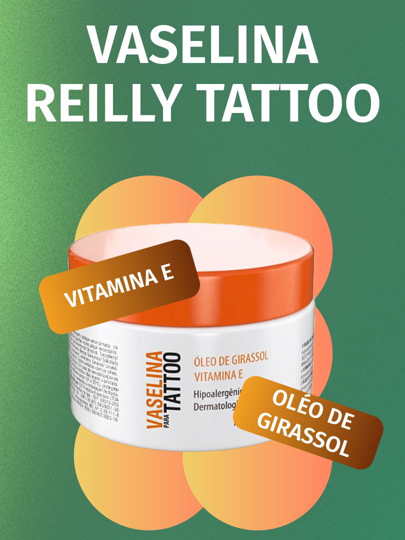 Vaselina para Tatuagem Reilly Tattoo - 250g | Shopee Brasil