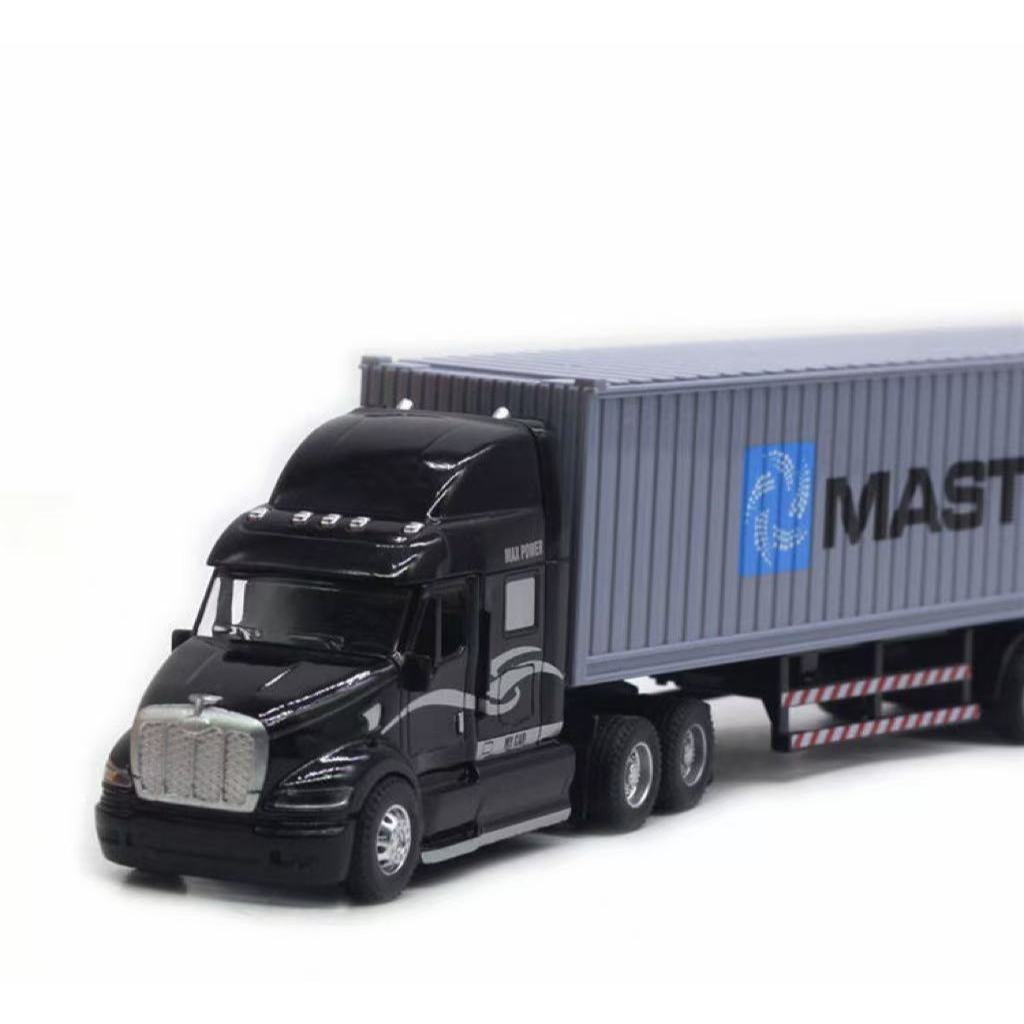 Miniatura Caminhão Tranporte Caminhão Carreta Miniatura Metal E Plástico Fricção