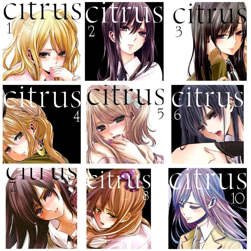 CITRUS Mangá Volumes. 1,2,3,4,5,6,7,8,9,10 (Novo - Lacrado