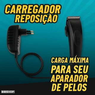 Carregador p/ Aparador De Pelos Mondial Super Groom 11 BG-05 | Fio Longo