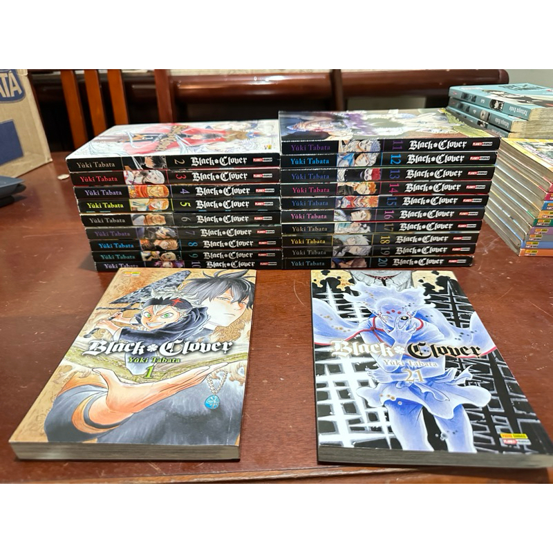 manga black clover 1 ao 21