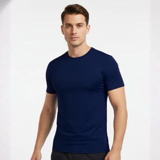 Camiseta Masculina Poliamida Malha Fria Não Amarrota Corrida