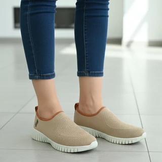 Tênis Feminino Slip On Usaflex Sem Cadarço Casual Leve e Confortável Original