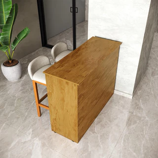 Bancada Balcão Onix Para Cozinha Area Gourmet 109 cm – Rústico