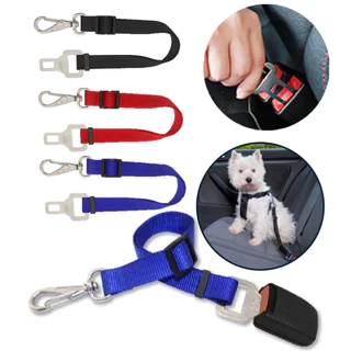 Cinto de Segurança Pet Universal para Carro – Ajustável para Cachorro e Gato em Viagens