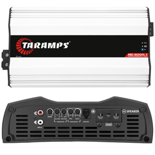 Módulo Amplificador Taramps MD 8000 . 1 1 Canal 2 Ohms 8000 Watts