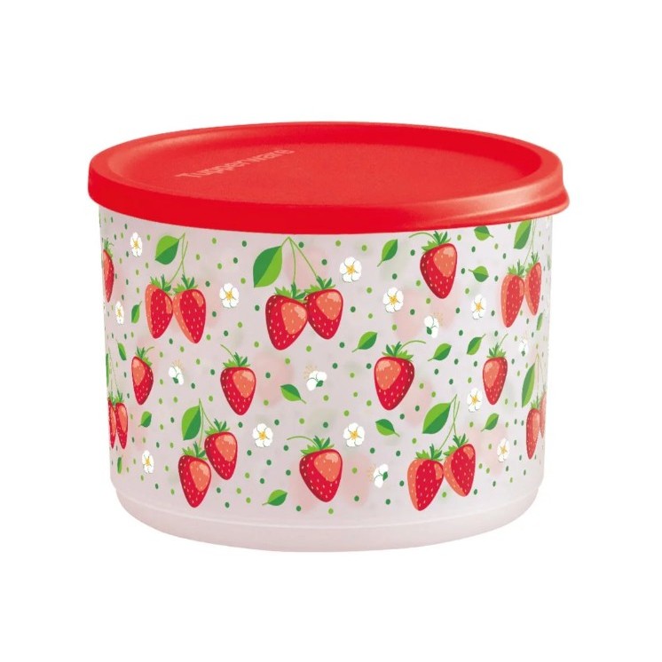 Tupperware Refri Line Redondo Morangos 2,1 Litros Tupper Pote | Shopee ...