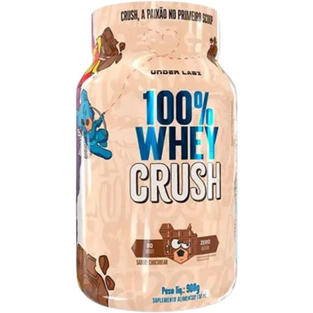 100% Whey Crush - Under Labz | Shopee Brasil