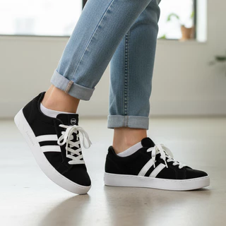 Tênis Feminino Básico Casual Confortável Via Marte Original