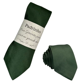 Kit com 10 gravatas personalizada para padrinhos e casamento