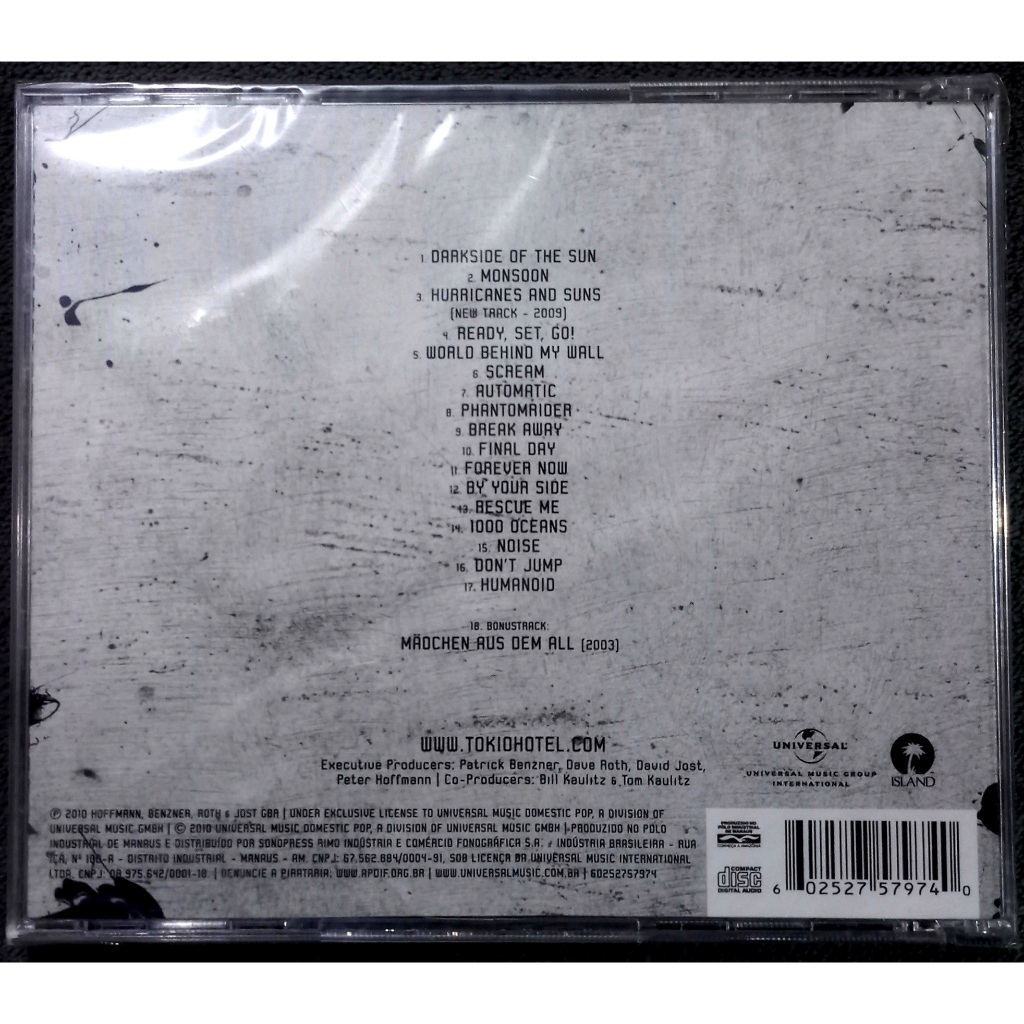 LACRADO] CD Tokio Hotel - Best Of (English Version) | Shopee Brasil