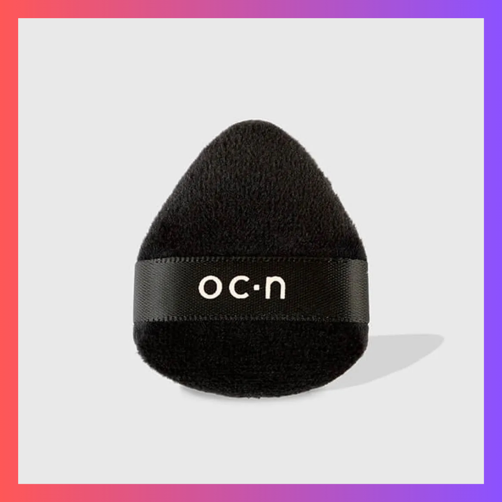 OCEANE - Mini Esponja para Acabamento Preta- Mini Powder Puff | Shopee ...