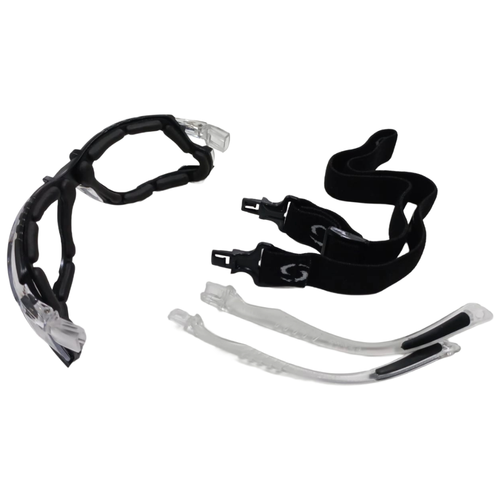 Óculos De Segurança Trabalho Esporte Lazer Com Vedação SS5 New